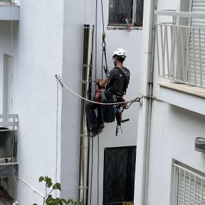 Τοποθέτηση καμινάδας